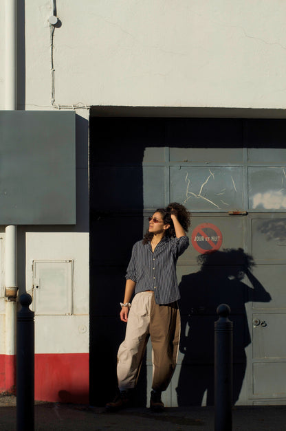 the half & half balloon pant