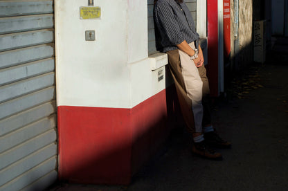 the half & half balloon pant