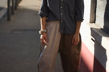 the half & half balloon pant