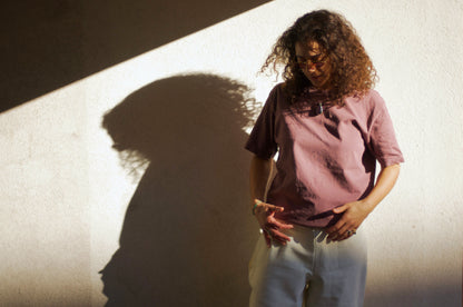 the straight-cut ivory pant