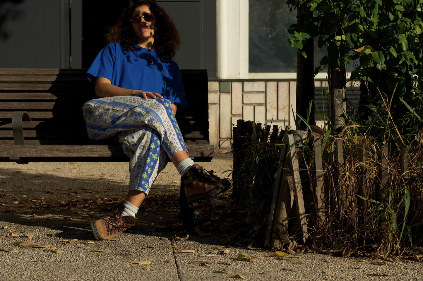 the blue olive balloon pant