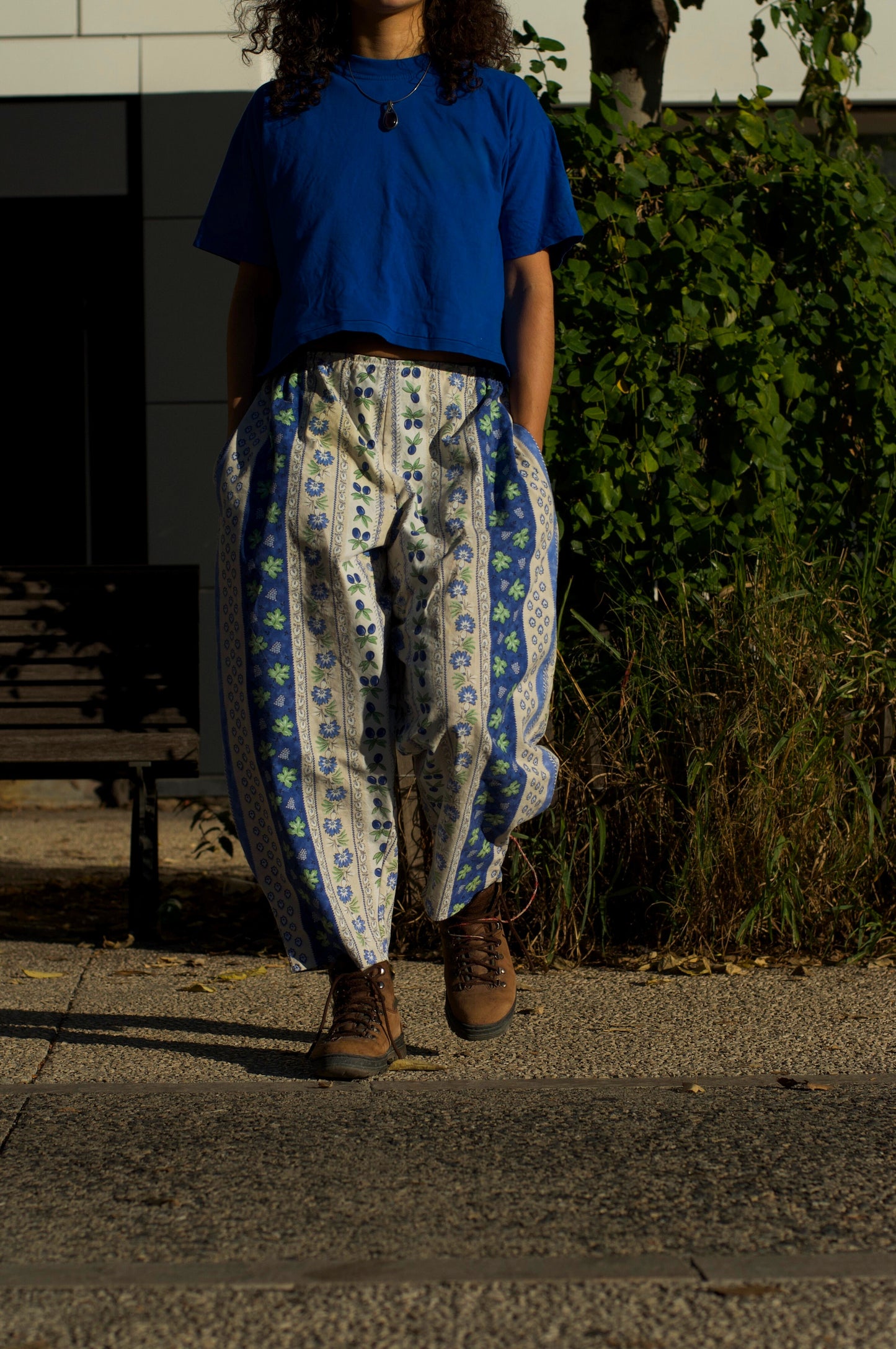 the blue olive balloon pant