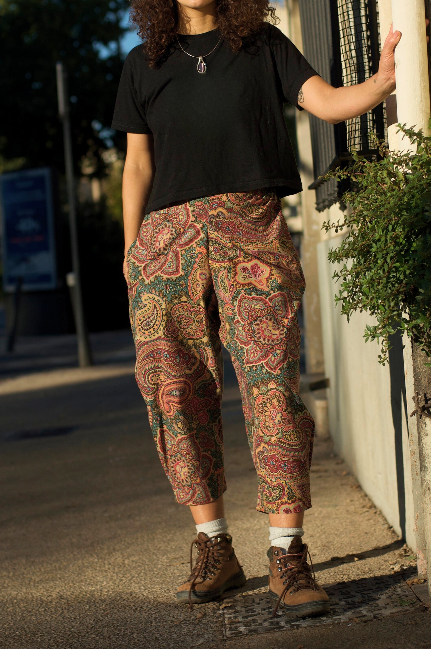 the paisley balloon pant